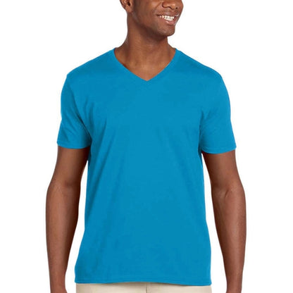 Gildan Softstyle 100% Preshrunk Cotton V-Neck T-shirt