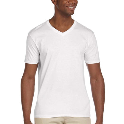 Gildan Softstyle 100% Preshrunk Cotton V-Neck T-shirt