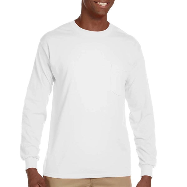 Gildan Ultra Cotton 6.1 oz 100% Preshrunk Long Sleeve Tshirt