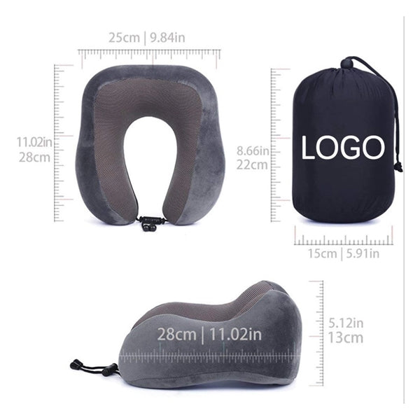 Travel 100% Pure Memory Foam Neck Pillow