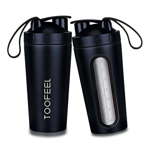 Stainless Steel Shaker Bottle, 24 oz