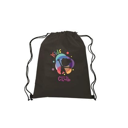 13"w x 16.5"h Drawstring Non-Woven Bag- 4 Color