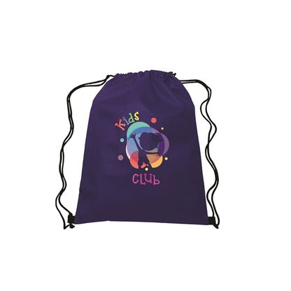 13"w x 16.5"h Drawstring Non-Woven Bag- 4 Color