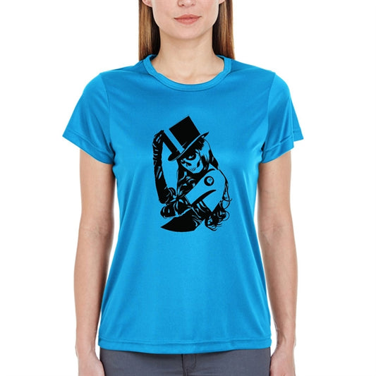 UltraClub 4 oz 100% Micro-Polyester Ladies' Performance Tees