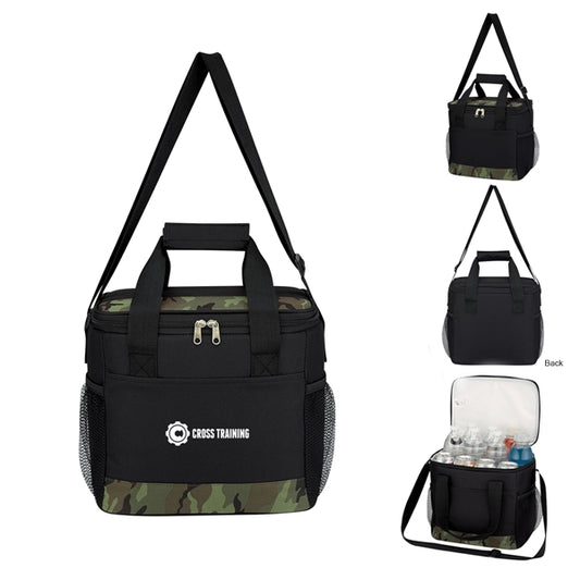Camo-Inspired Cooler Tote Bag