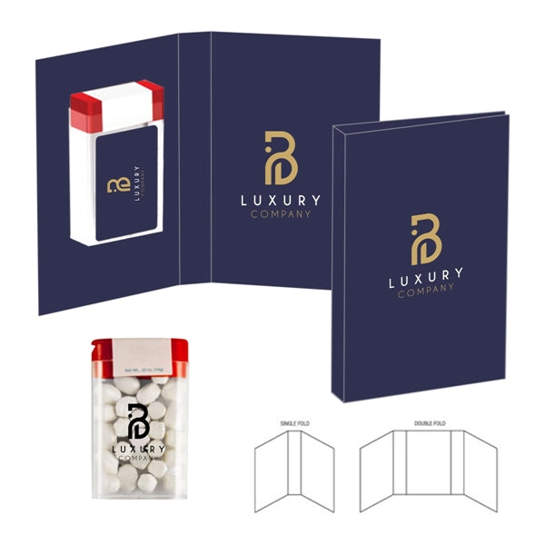 Customized Booklet with Flilp Top-Cased Mints