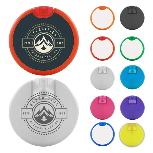Circle-Shaped Card Hand-Sanitizing Spray