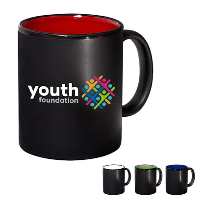 325 ml (11 Oz.) Matte Black Mug