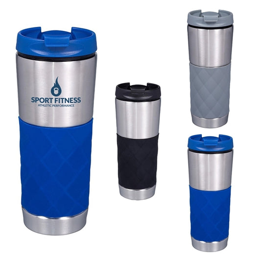18 Oz. Custom Quilted Double-Wall Tumbler