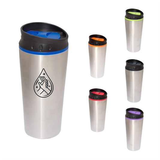 15 Oz. Stainless Steel Insulated Color Bloc Tumbler