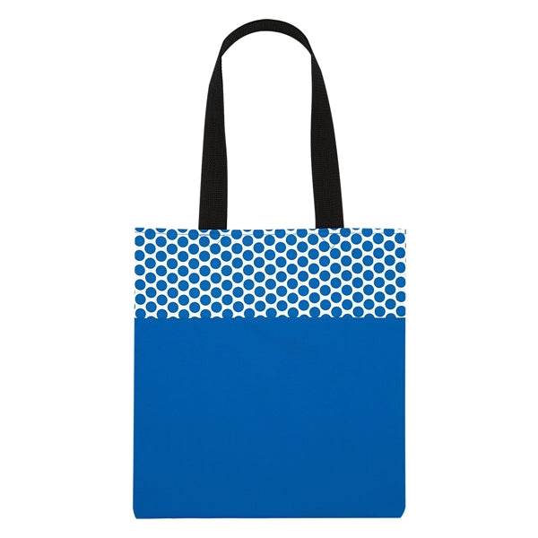 Polka Dot-Accented Everyday Tote