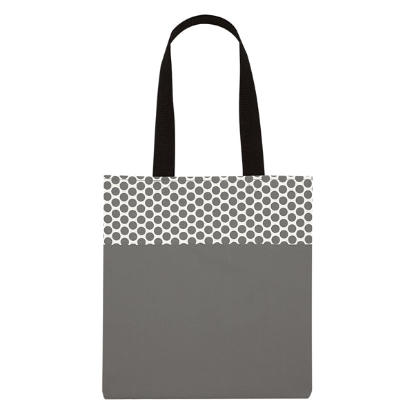Polka Dot-Accented Everyday Tote