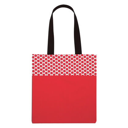 Polka Dot-Accented Everyday Tote