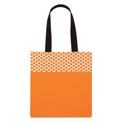 Polka Dot-Accented Everyday Tote