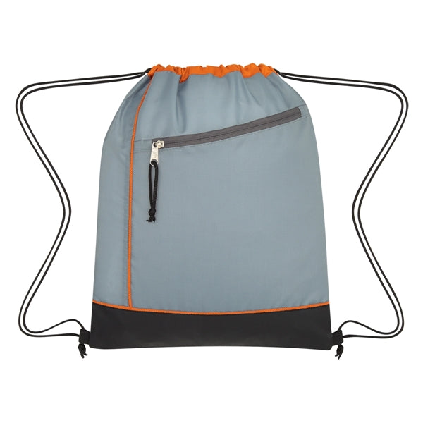 Mountain Drawstring Sports Backpack
