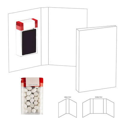 Customized Booklet with Flilp Top-Cased Mints