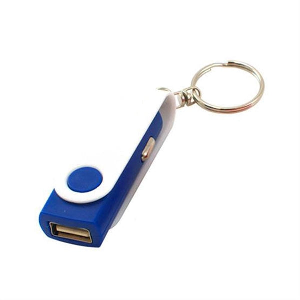 Portable USB Car Charger with Split Ring