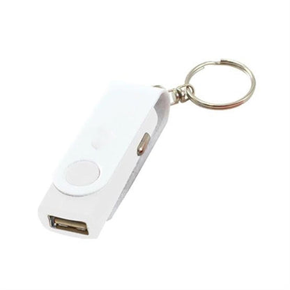 Portable USB Car Charger with Split Ring