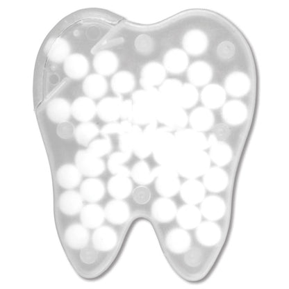 Tooth-Shaped Card-Encased Mints