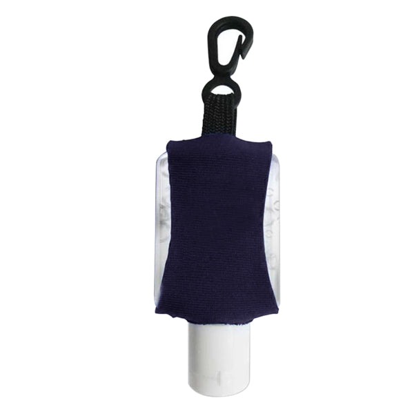 Travel Hand Sanitizer in Leashed Neoprene-Made Sleeve