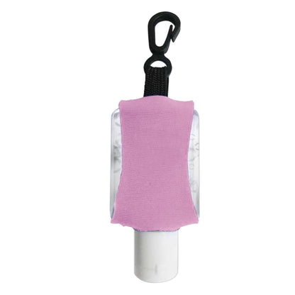 Travel Hand Sanitizer in Leashed Neoprene-Made Sleeve