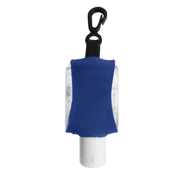 Travel Hand Sanitizer in Leashed Neoprene-Made Sleeve