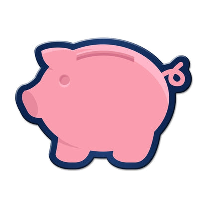 Pig Shape Safety Coaster