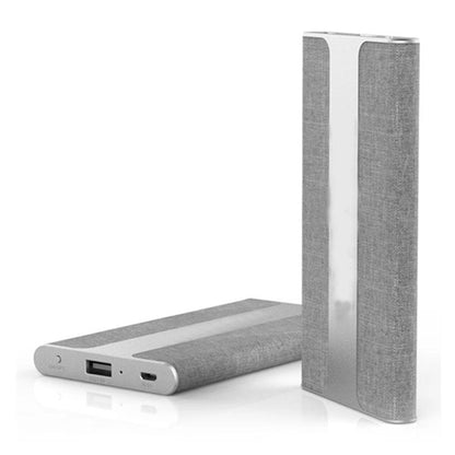 Cloth-Accented Compact Power Bank