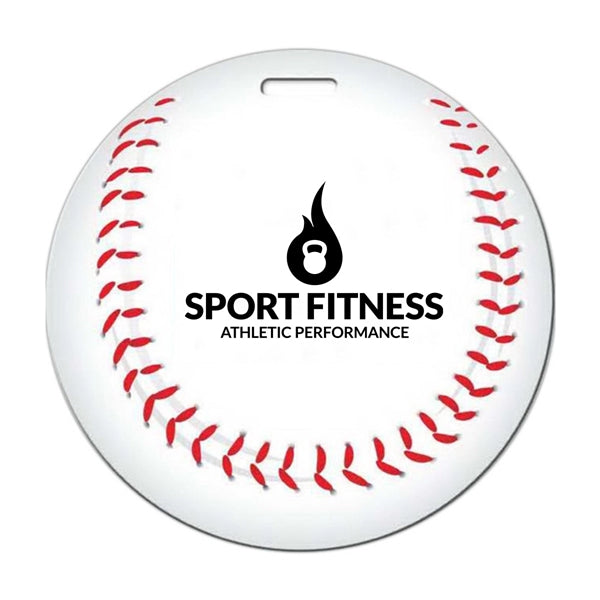Classy Baseball Luggage Tag