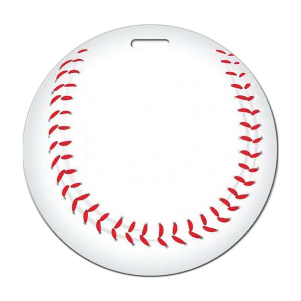 Classy Baseball Luggage Tag