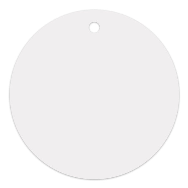Round Full Color Luggage Tag