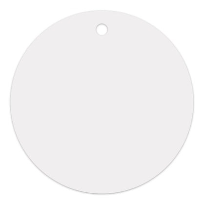 Round Full Color Luggage Tag