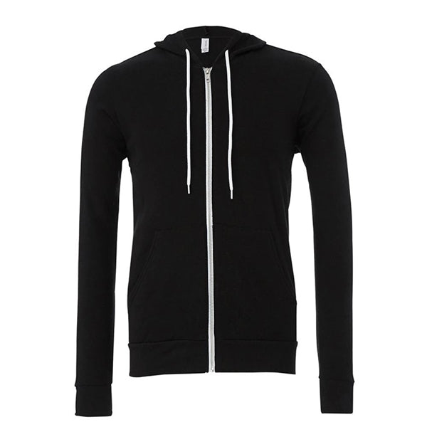 Bella+Canvas Sponge Fleece Full-Zip Hoodie -Unisex
