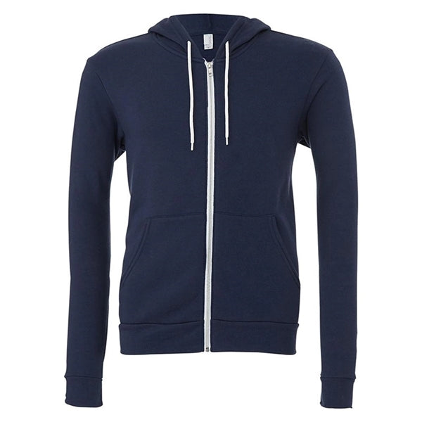Bella+Canvas Sponge Fleece Full-Zip Hoodie -Unisex