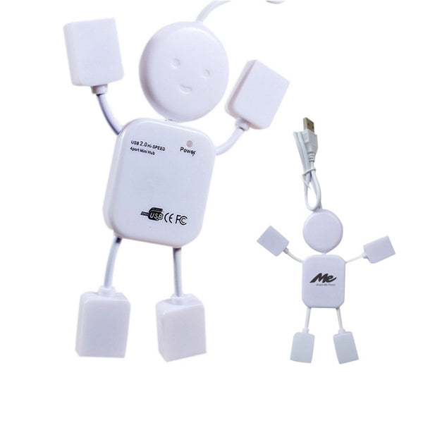 High-speed Man Shape 4 Port USB Hub