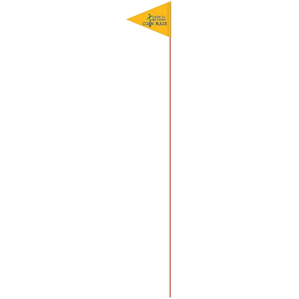 Custom Printed Field Flag - Double Sided