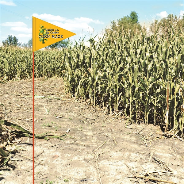 Custom Printed Field Flag - Single Sided