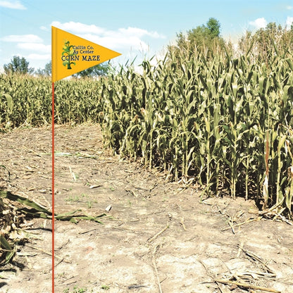 Custom Printed Field Flag - Single Sided
