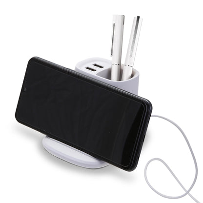 Desktop Organizer w/ Wireless Charger