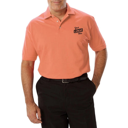 Blue Generation 6.7 oz. 60/ 40 Cotton/ Polyester Mens Polo