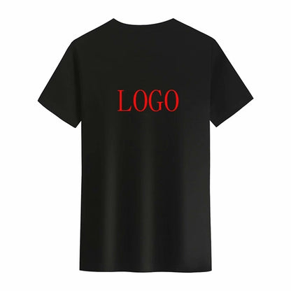 Customized Round Neck Advertising T-shirt
