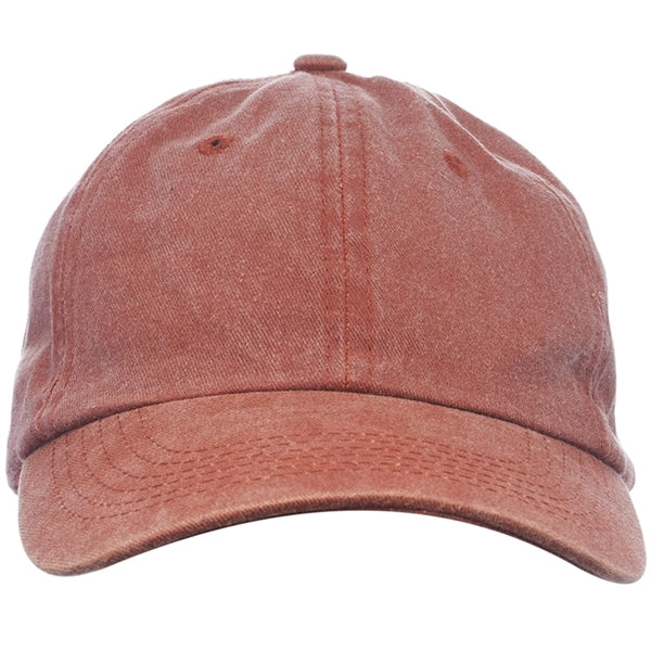 Washed Cotton Unconstructed Cap w/ Custom Logo 6 Panel Hat