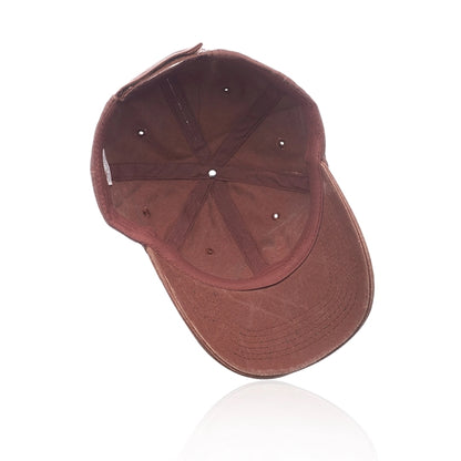 Washed Cotton Unconstructed Cap w/ Custom Logo 6 Panel Hat