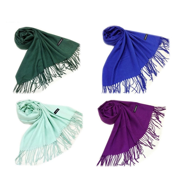 Cashmere Thick Tassel Scarf Shawl