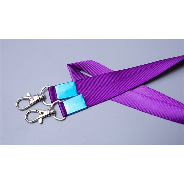 5/8" Polyester Double Ended Swivel Snap Hook Lanyard