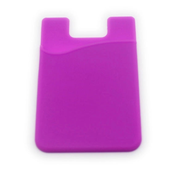 Silicone Cell Phone Wallet Card Holder
