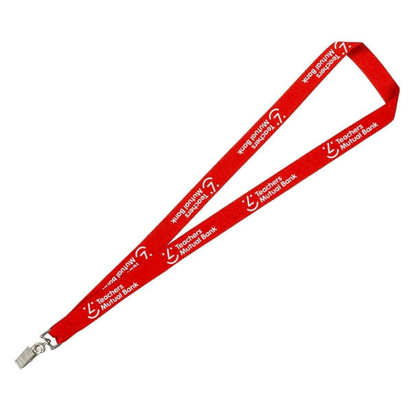 3/4" Overseas Silkscreen Lanyard