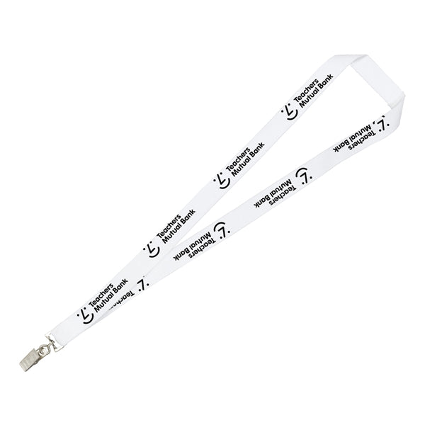 3/4" Overseas Silkscreen Lanyard