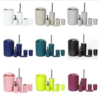 6pcs Bathroom Accessories Set