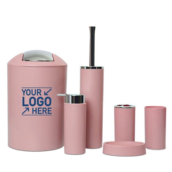 6pcs Bathroom Accessories Set